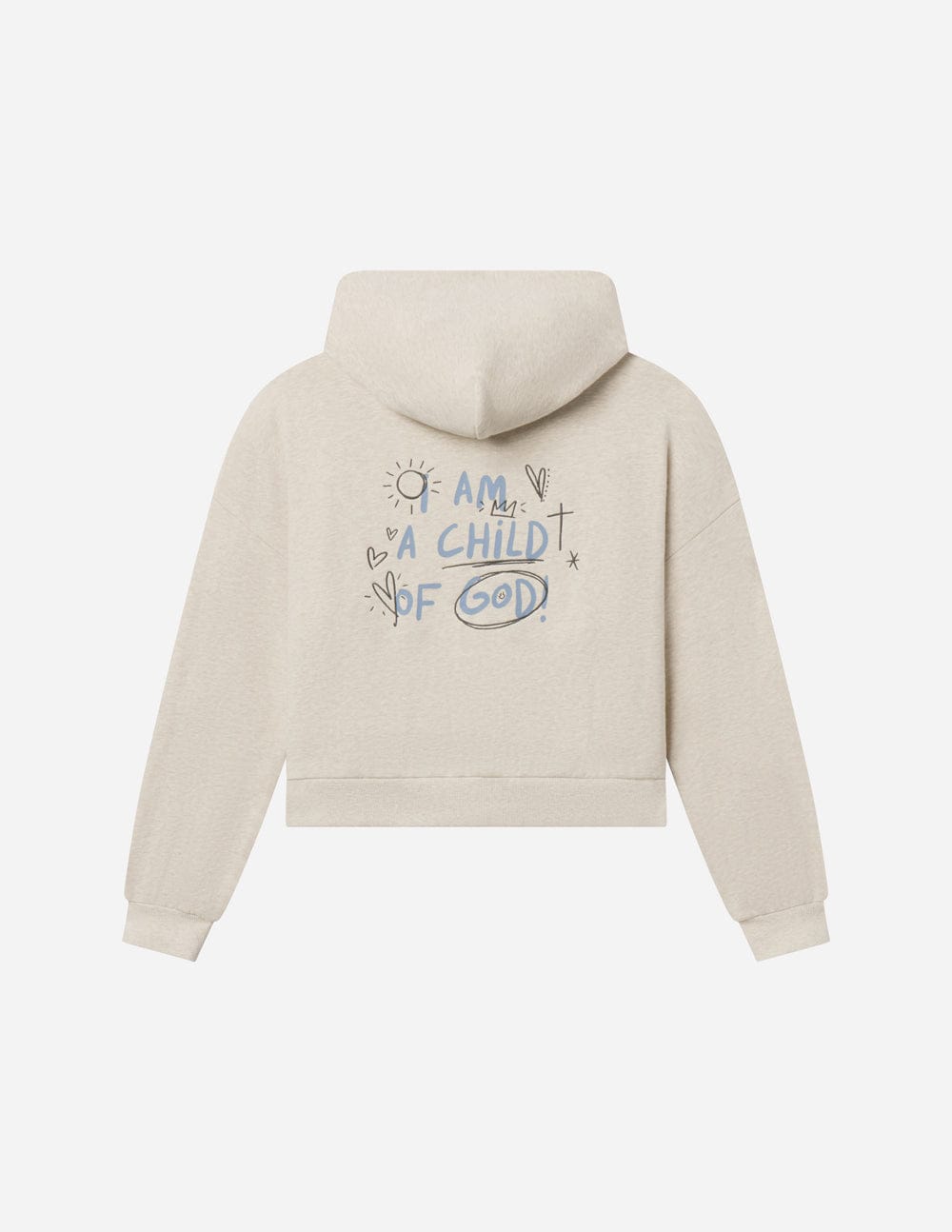 Child of God Eggshell Full-Zip Hoodie - A-1 Thread Vault