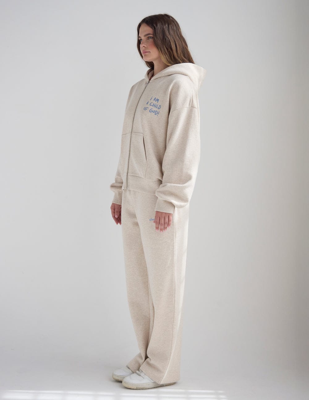 Child of God Eggshell Full-Zip Hoodie - A-1 Thread Vault