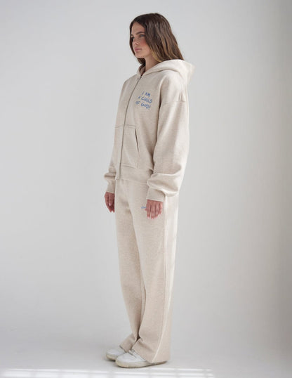 Child of God Eggshell Full-Zip Hoodie - A-1 Thread Vault
