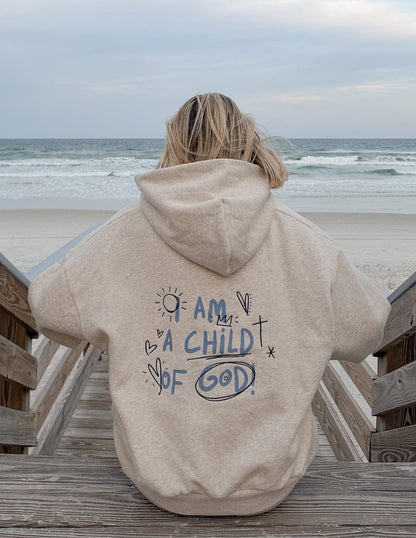 Child of God Eggshell Full-Zip Hoodie - A-1 Thread Vault