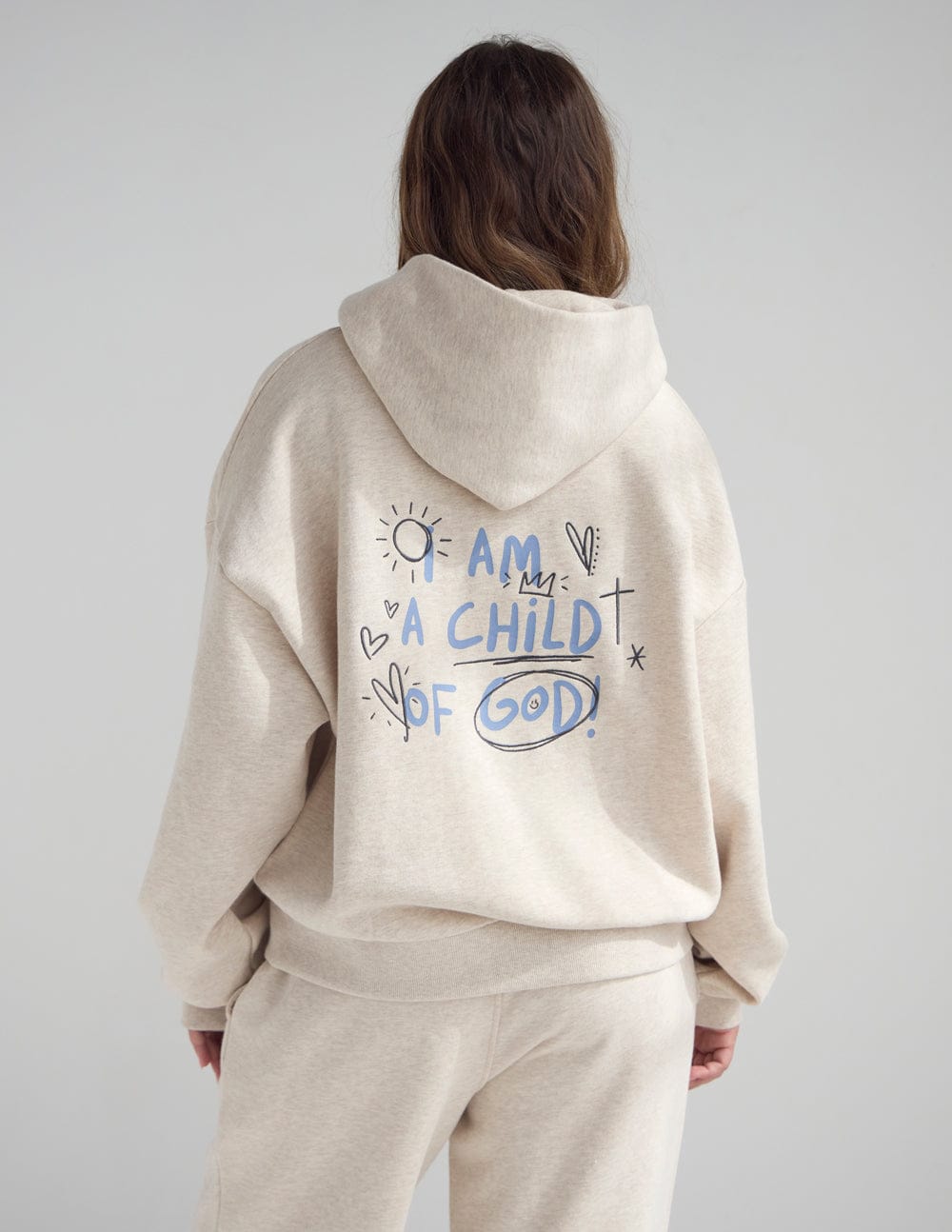 Child of God Eggshell Full-Zip Hoodie - A-1 Thread Vault