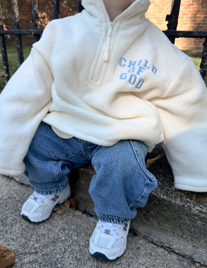 Child of God Fleece Kids Pullover - A-1 Thread Vault