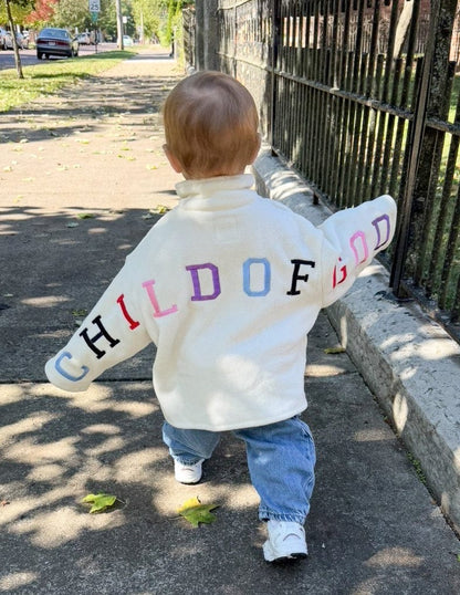 Child of God Fleece Kids Pullover - A-1 Thread Vault