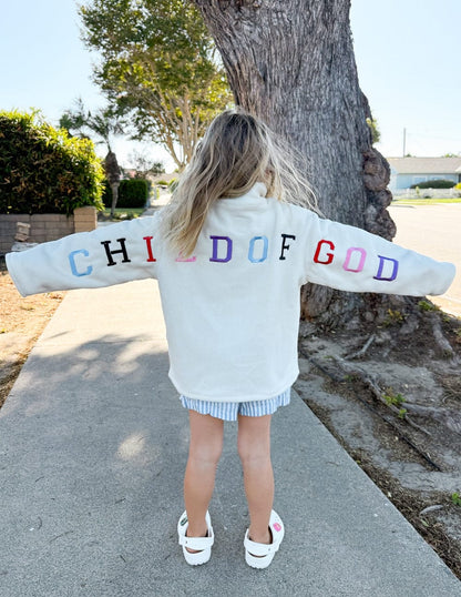 Child of God Fleece Kids Pullover - A-1 Thread Vault