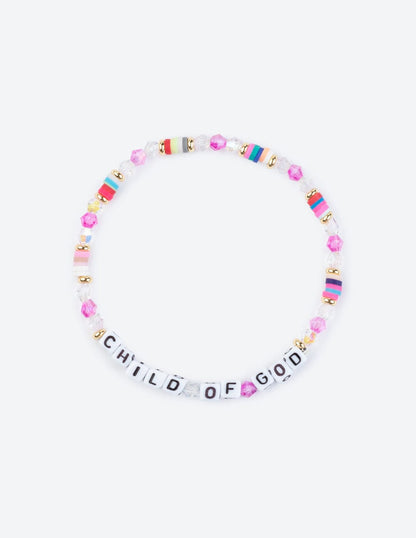 Child of God Letter Bracelet - A-1 Thread Vault