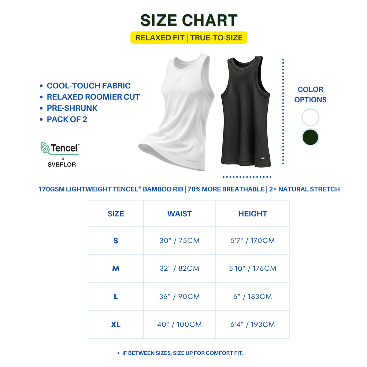 CHILL RELAXED TANK - Cooling Tencel™ - A-1 Thread Vault