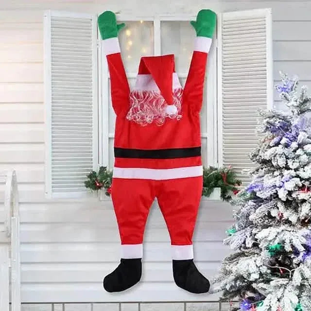 Christmas Climbing Hanging Santa Claus Decor - A-1 Thread Vault