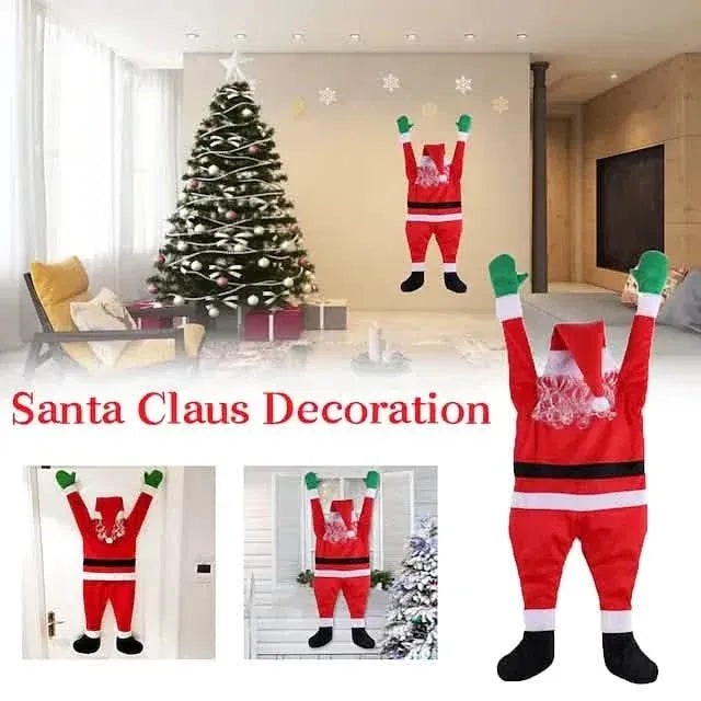 Christmas Climbing Hanging Santa Claus Decor - A-1 Thread Vault