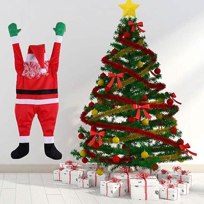 Christmas Climbing Hanging Santa Claus Decor - A-1 Thread Vault