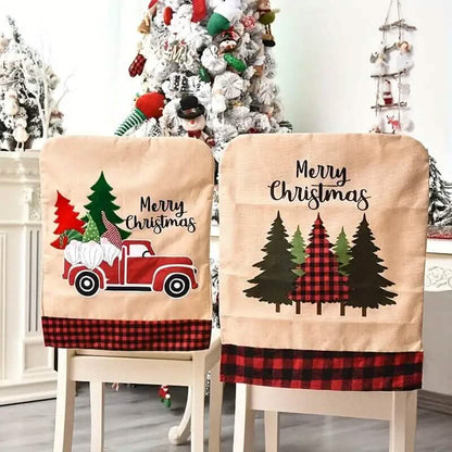 Christmas Dining Room Chair Covers - A-1 Thread Vault