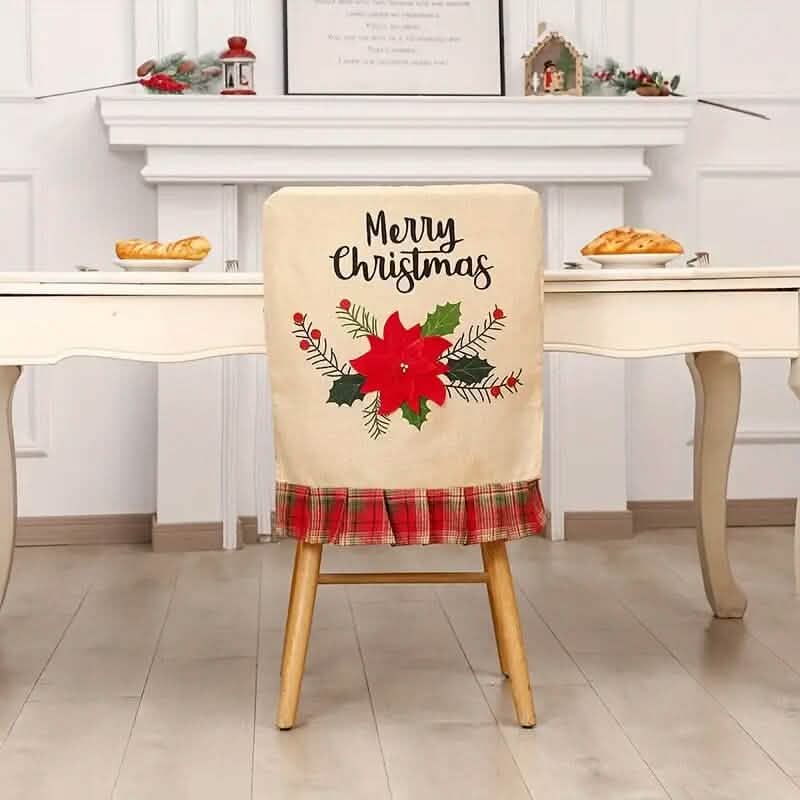 Christmas Dining Room Chair Covers - A-1 Thread Vault