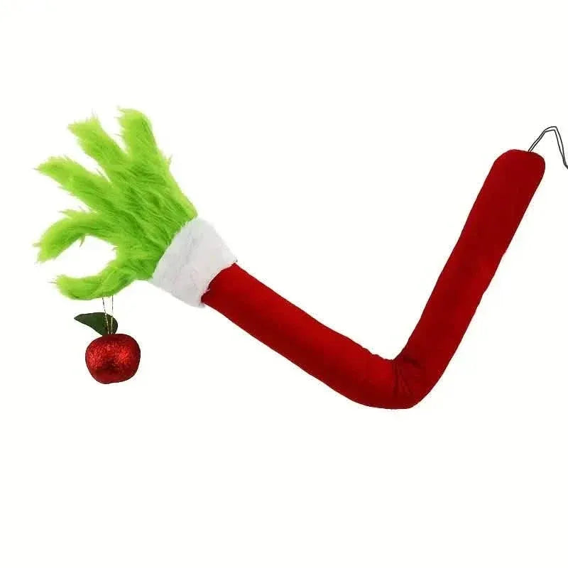 Christmas Poseable Bendable Grinch Furry Elf Decorations - A-1 Thread Vault
