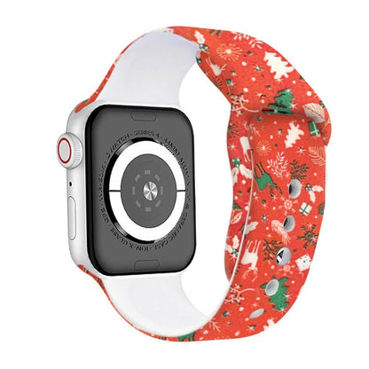 Christmas Silicone Apple Watch Bands - A-1 Thread Vault