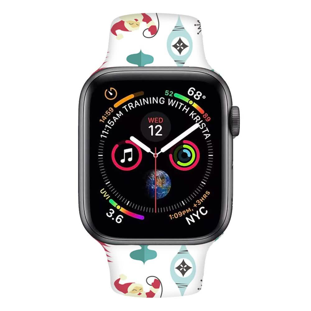Christmas Silicone Apple Watch Bands - A-1 Thread Vault