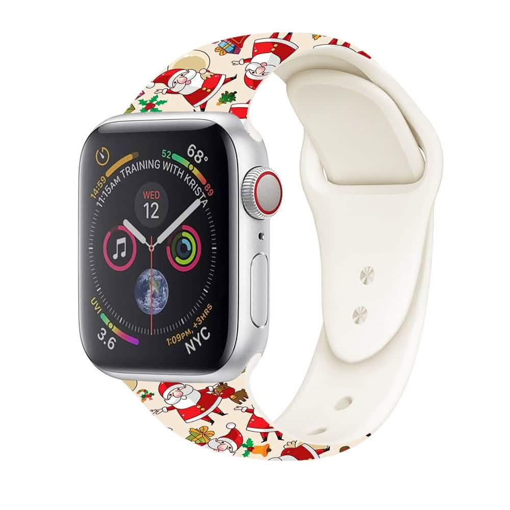 Christmas Silicone Apple Watch Bands - A-1 Thread Vault