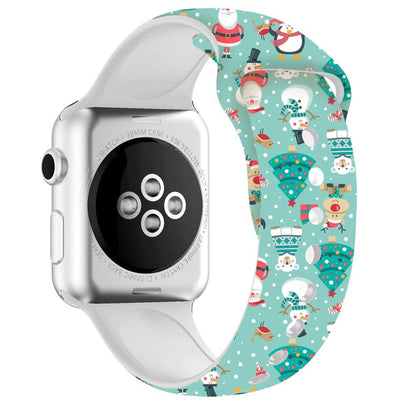 Christmas Silicone Apple Watch Bands - A-1 Thread Vault