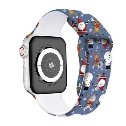 Christmas Silicone Apple Watch Bands - A-1 Thread Vault