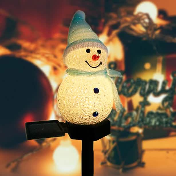 Christmas Snowman Light Solar - A-1 Thread Vault