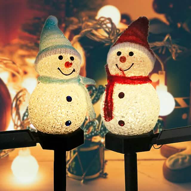 Christmas Snowman Light Solar - A-1 Thread Vault