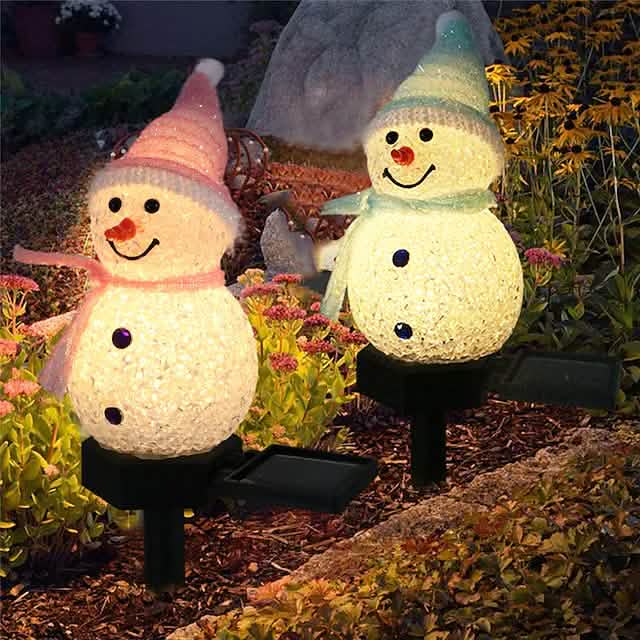 Christmas Snowman Light Solar - A-1 Thread Vault