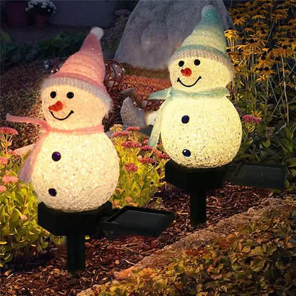 Christmas Snowman Light Solar - A-1 Thread Vault