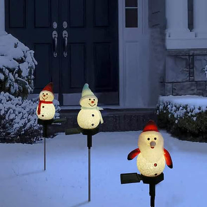 Christmas Snowman Light Solar - A-1 Thread Vault