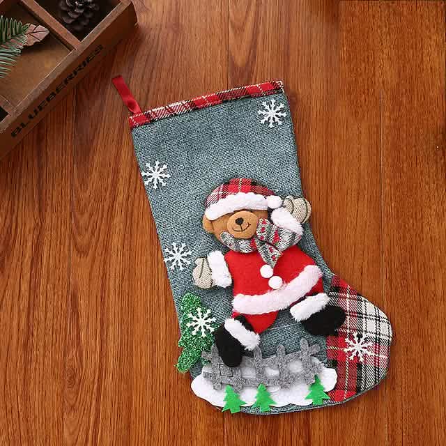 Christmas Stocking Gift Bag - A-1 Thread Vault