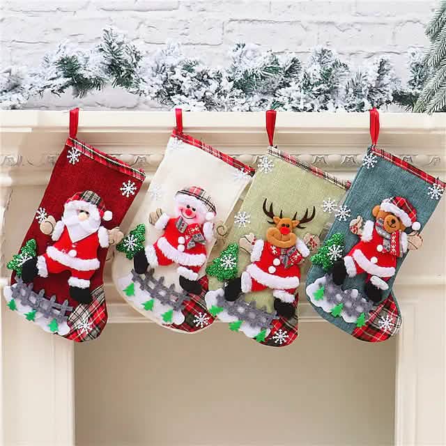 Christmas Stocking Gift Bag - A-1 Thread Vault