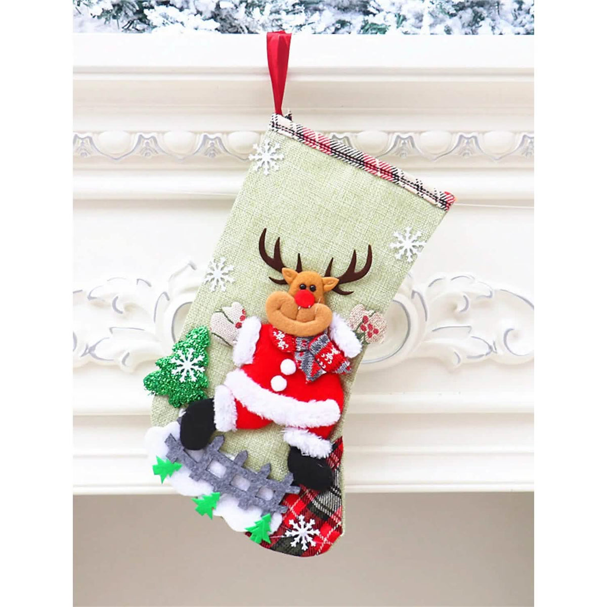 Christmas Stocking Gift Bag - A-1 Thread Vault