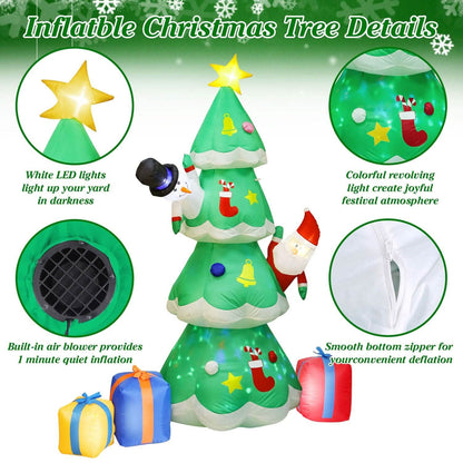 Christmas Tree Inflatable Decoration with LED Light Built-in Air Blower - A-1 Thread Vault