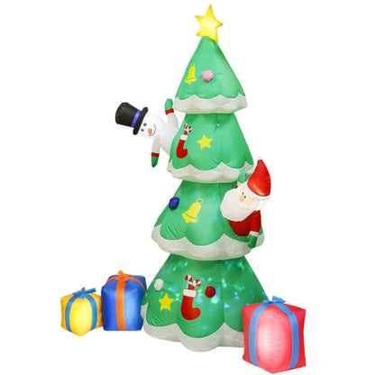 Christmas Tree Inflatable Decoration with LED Light Built-in Air Blower - A-1 Thread Vault