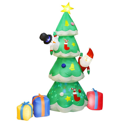 Christmas Tree Inflatable Decoration with LED Light Built-in Air Blower - A-1 Thread Vault
