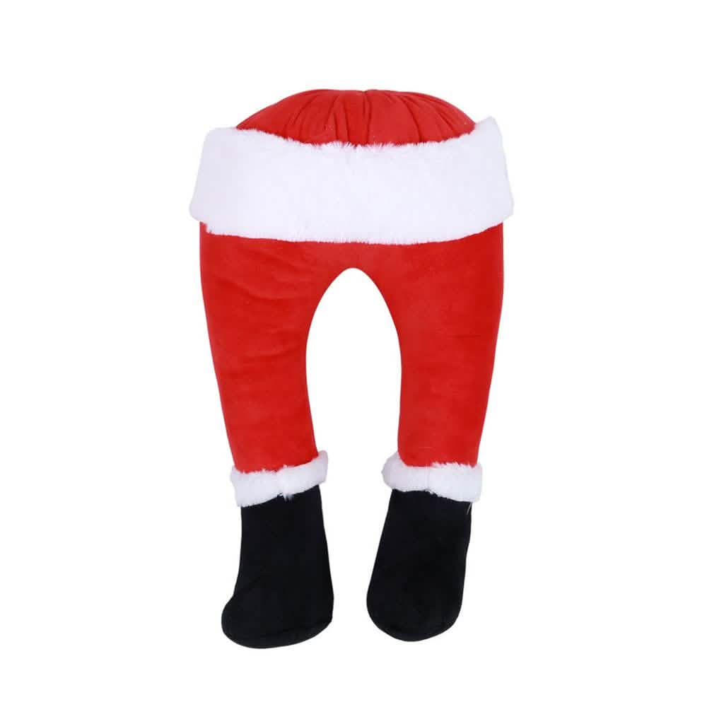 Christmas Tree Kicking Santa Legs - A-1 Thread Vault