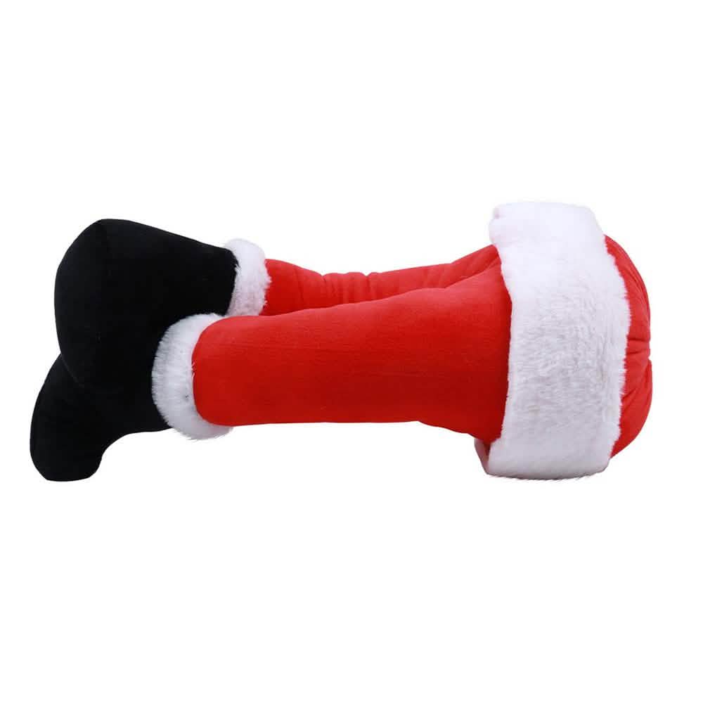Christmas Tree Kicking Santa Legs - A-1 Thread Vault