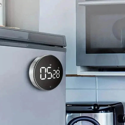 Circular Kitchen Timer - Battery Powered, ABS Material, ≤36V Operating Voltage, 0.01 Accuracy, No Laser Function - A-1 Thread Vault