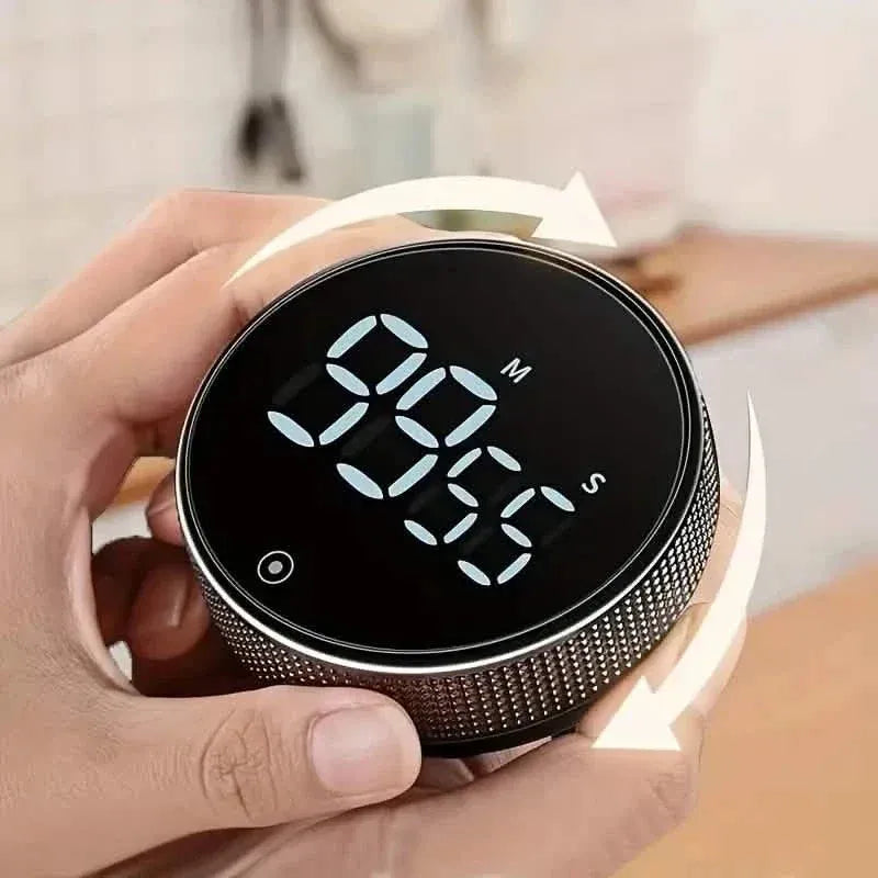 Circular Kitchen Timer - Battery Powered, ABS Material, ≤36V Operating Voltage, 0.01 Accuracy, No Laser Function - A-1 Thread Vault