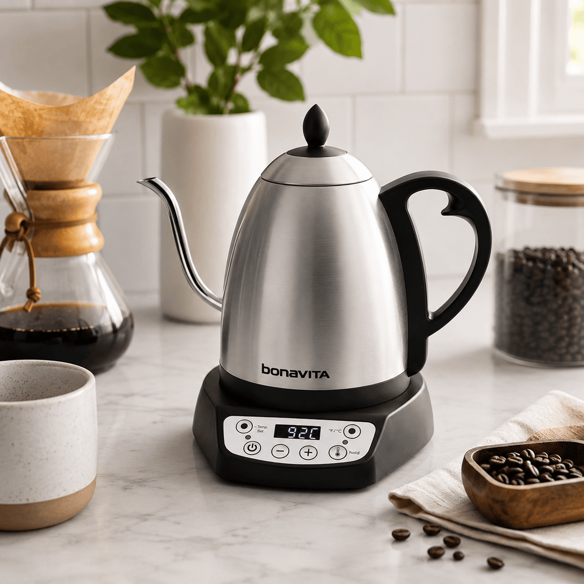 Classic 1.0L Gooseneck Electric Kettle - A-1 Thread Vault