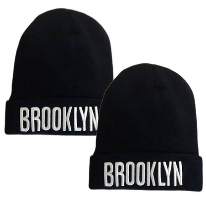 Classic NY Winter Hat Beanies with Thick Fur - A-1 Thread Vault