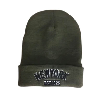Classic NY Winter Hat Beanies with Thick Fur - A-1 Thread Vault