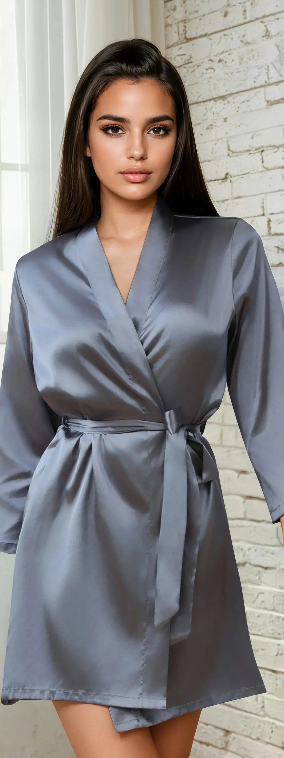 Classic Satin Robe - A-1 Thread Vault