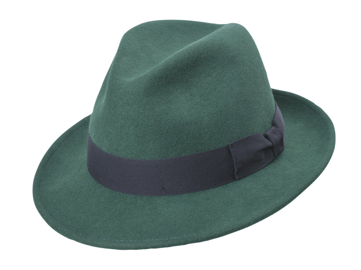 Classic Wool Felt Fedora Hat Dean