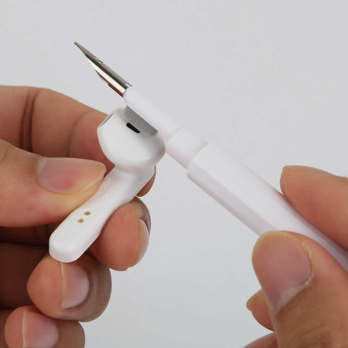 Cleaning Kit For Airpods, Charging Case, Camera, Phone Cleaner Pen Long and Short Fluff Brush - A-1 Thread Vault