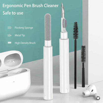 Cleaning Kit For Airpods, Charging Case, Camera, Phone Cleaner Pen Long and Short Fluff Brush - A-1 Thread Vault
