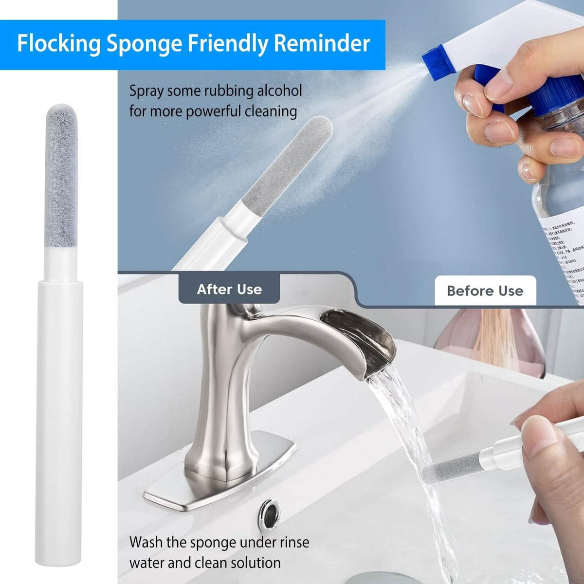 Cleaning Kit For Airpods, Charging Case, Camera, Phone Cleaner Pen Long and Short Fluff Brush - A-1 Thread Vault
