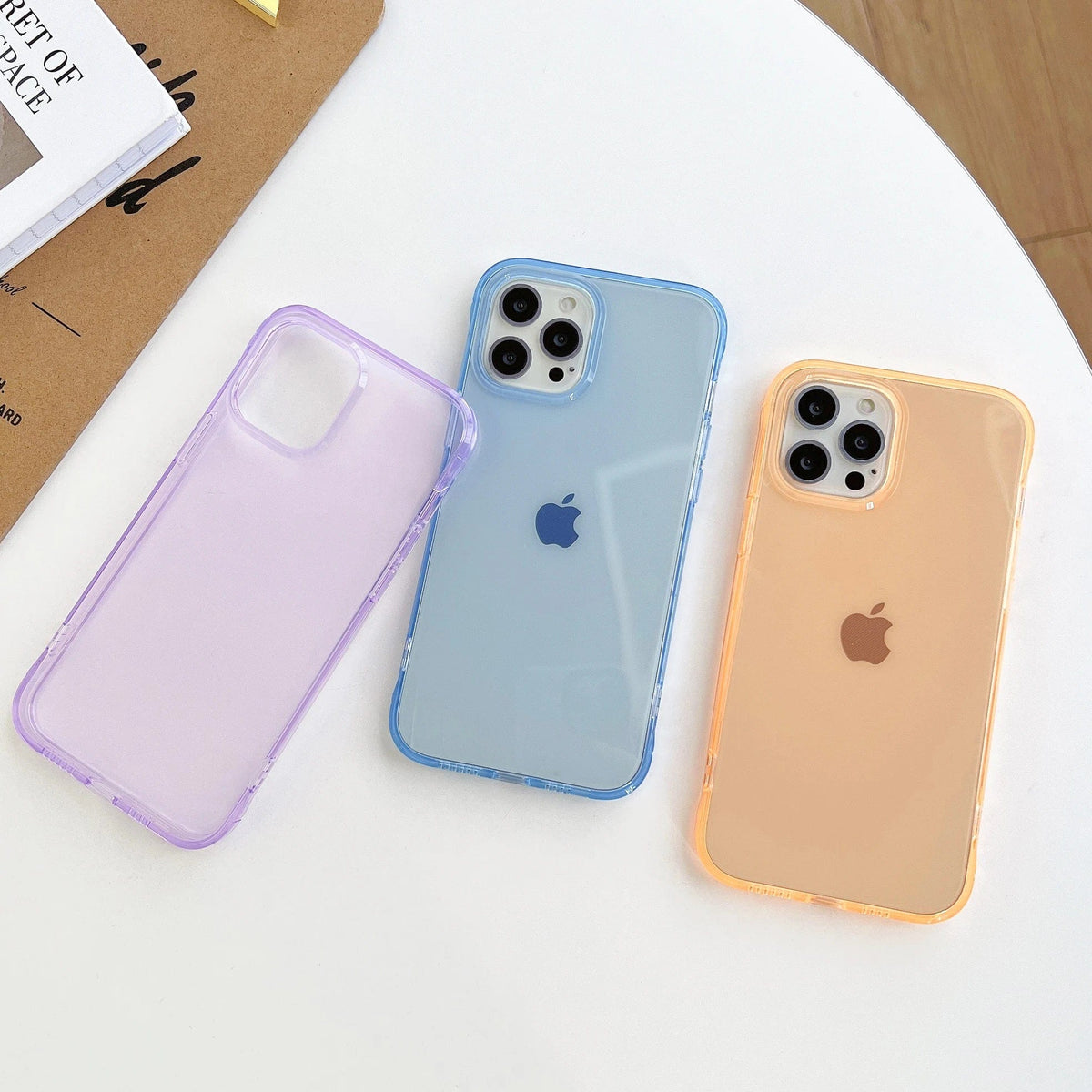 Clear Candy Color iPhone Case - A-1 Thread Vault