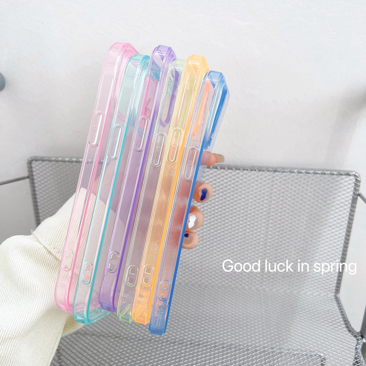 Clear Candy Color iPhone Case - A-1 Thread Vault