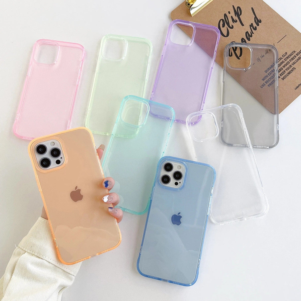 Clear Candy Color iPhone Case - A-1 Thread Vault