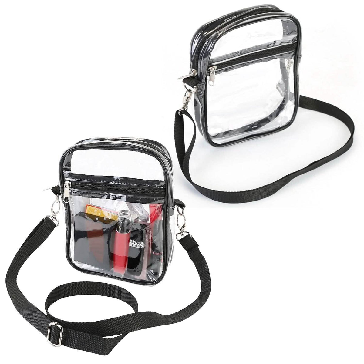 Clear Crossbody Bag Stadium Approved - A-1 Thread Vault