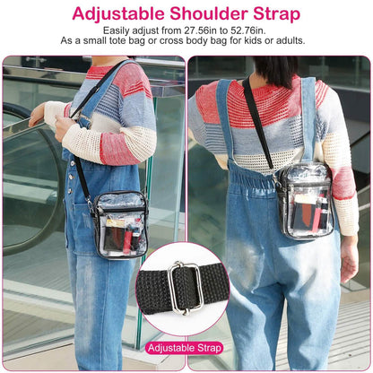 Clear Crossbody Bag Stadium Approved - A-1 Thread Vault