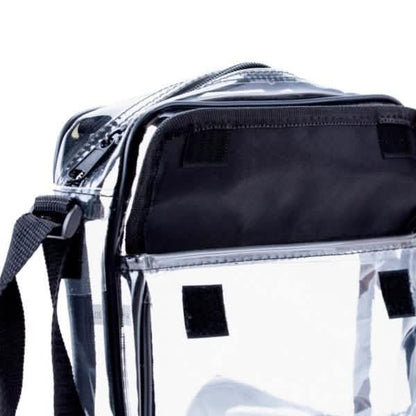 Clear Crossbody Messenger Shoulder Bag - A-1 Thread Vault